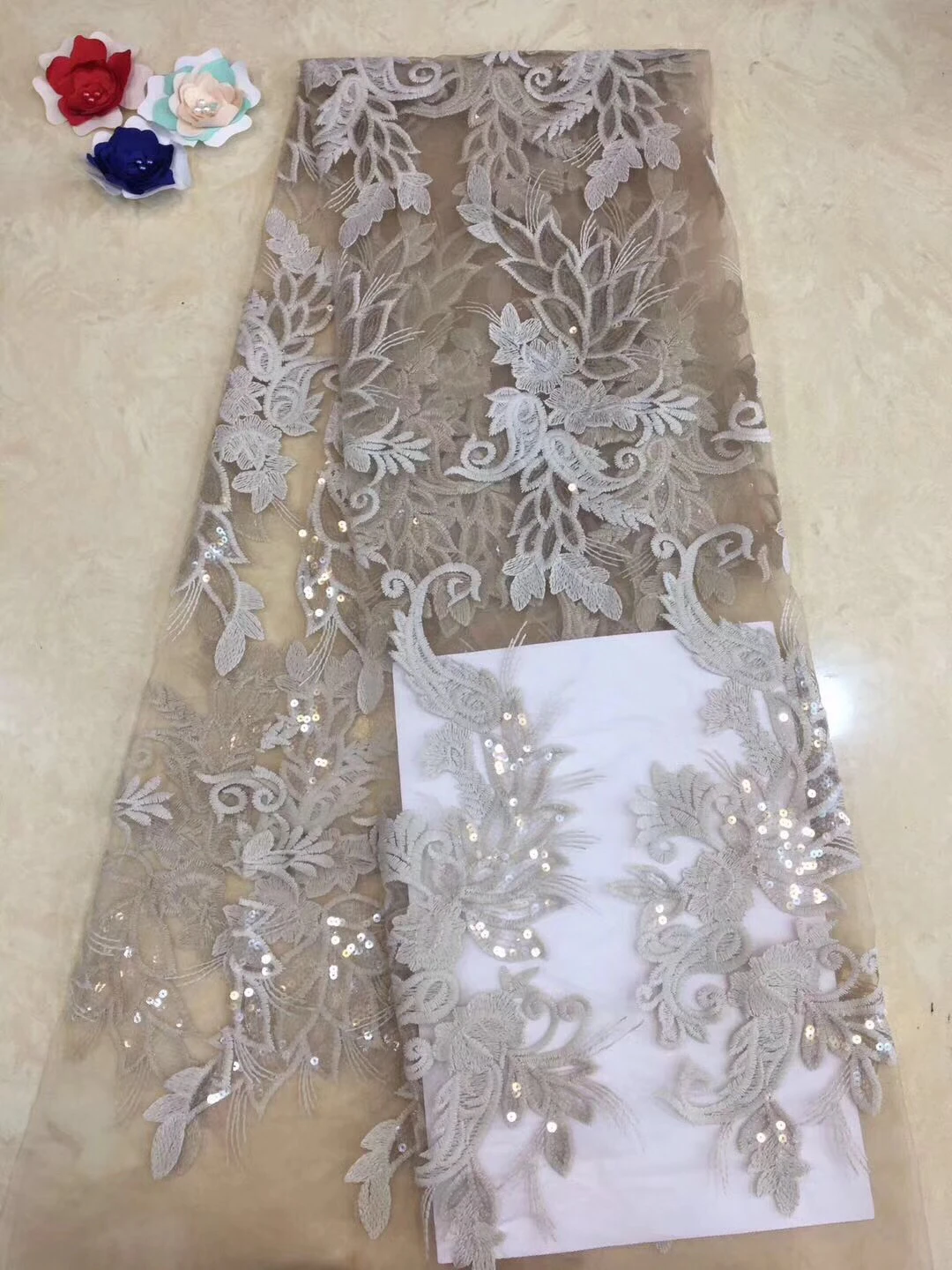 Чистая кружевная ткань 2018 роскошная каменная Свадебная новейшая ткань|Кружево| |