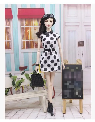 

35 New styles Festival Gifts Top+trousers lifestyle Suit Casual Clothes Coat pant dress accessories For BB Doll 1:6 BBI00502