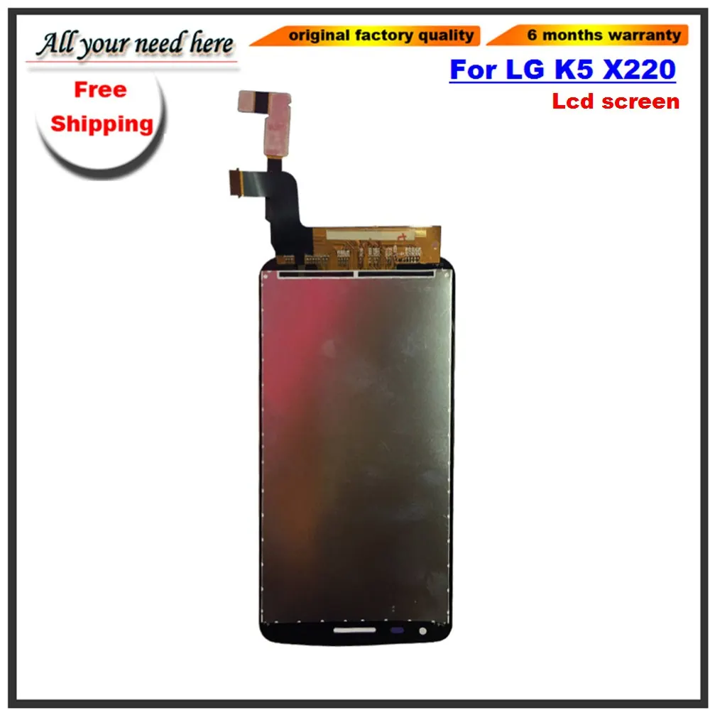5 0 &quotчерный для LG K серии K5 X220 X220MB X220DS ЖК-дисплей кодирующий преобразователь