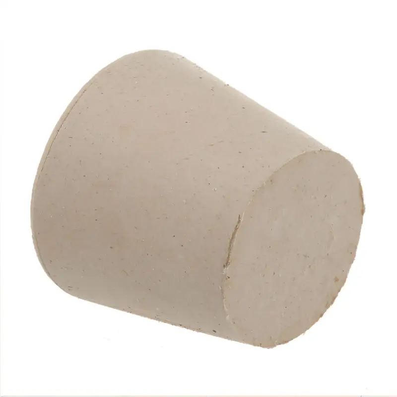 Новые резиновые пробки лабораторные Твердые отверстие стоп Push-In уплотнительная