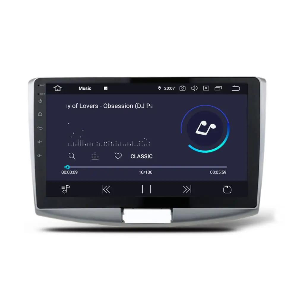 COIKA Android 9,0 Система Автомобильный мультимедийный радио для Volkswagen Passat B6 B7 CC сенсорный экран стерео радио gps-навигатор BT SWC 2+ 16G ram