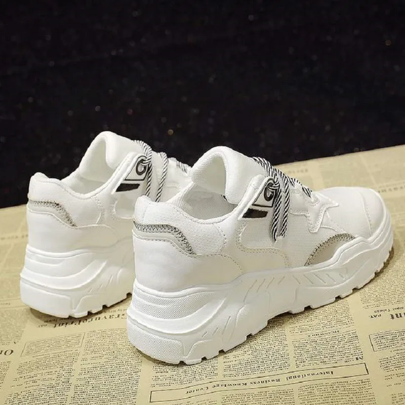 Женские кроссовки сезон осень модная повседневная обувь Женская Удобная дышащая