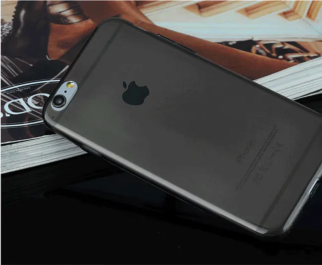 Awesome Price protector For iPhone 6 plus 6s 5.5" inch Ultra thin shell Slim Crystal TPU soft Case Cover Back Skin |