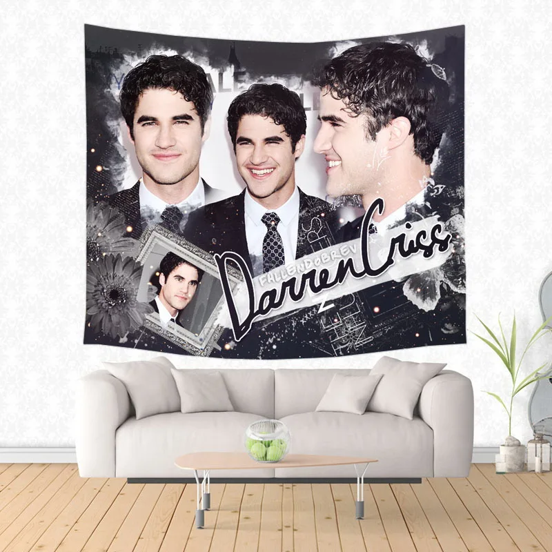 Гобелен Darren Criss гобелен хиппи домашний декоративный настенный пляжный коврик для