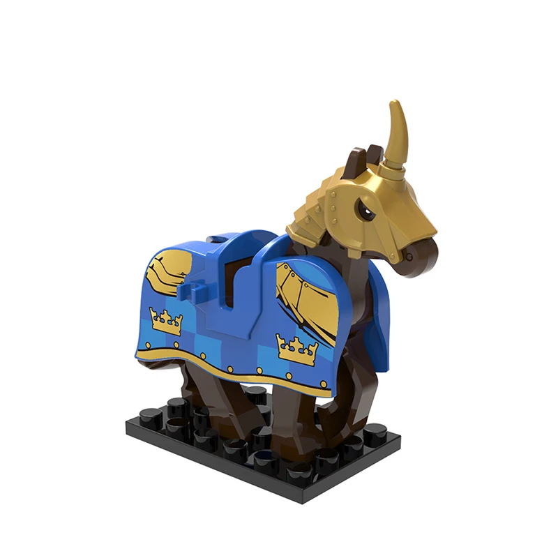 Mamadada 8 шт./компл. Building Block Властелин Кольца рыцарь лошадь modelbouw Конструкторы