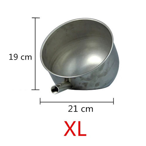 2 шт. свинья воды Bbowl нержавеющая сталь питьевой воды корыто СОУ автоматическая поилка для животноводства фермы кормления - Цвет: Silver