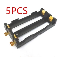 5 pcs lot 18650 battery holder smd 18650 high quality battery storage box with brass pins tbh 18650 1c smt