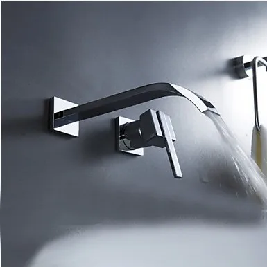 BECOLA настенный водопроводный кран для умывальника комплект из 2 предметов смыва