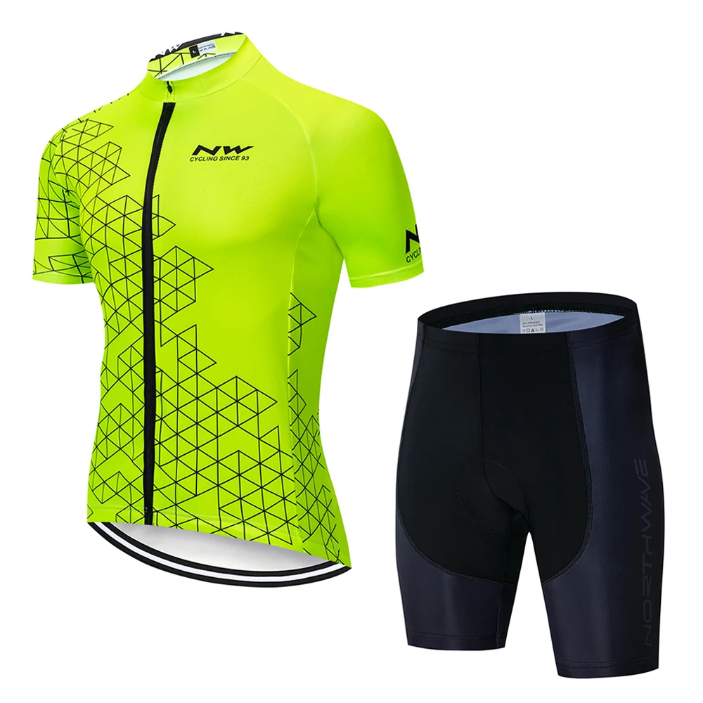 2019 new NW Pro Cycling Jersey Set Maillot Ropa Ciclismo Racing Bicycle Clothing Mans Mountain Bike Clothes | Спорт и развлечения