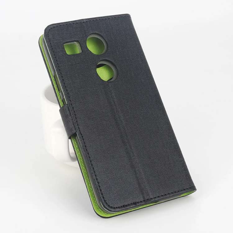 Высококачественная зеленая Нижняя оригинальная новая для LG Nexus 5x кожаный чехол