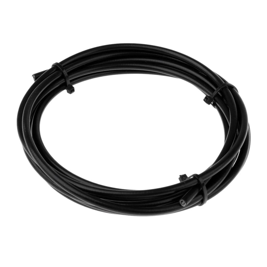 Black 9,7 футов/рулон Горная дорога велосипед тормозной кабель корпус шланга защитная упаковка 3 м линия тормозного кабеля провода - Цвет: Black