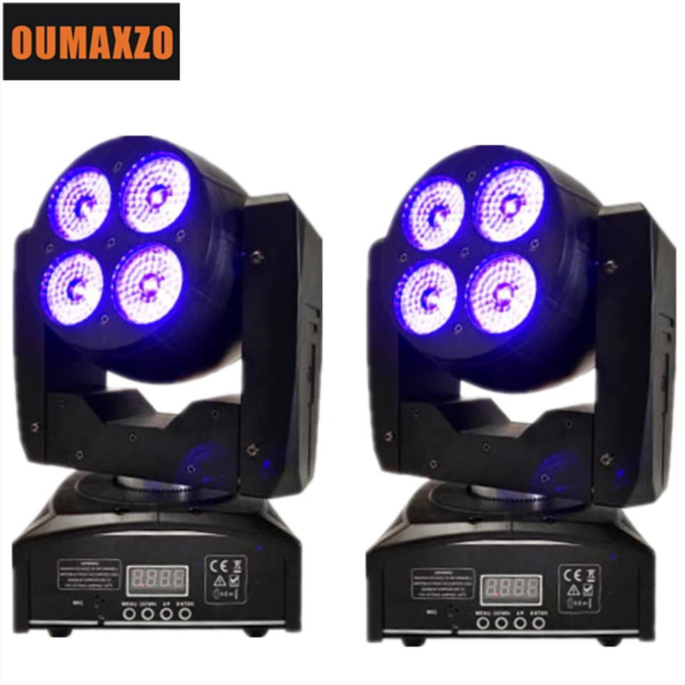 Два уход за кожей лица 8pcs 15W светодиодный перемещающаяся головка мыть светильник
