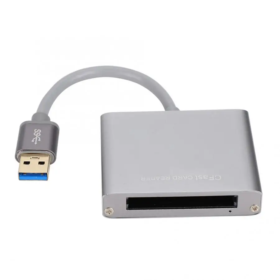 CFast кардридер Серебряный CFast2.0 к USB3.0 кардридер алюминиевая карта из сплава ридер для Canon 1DX Mark II USB кардридер