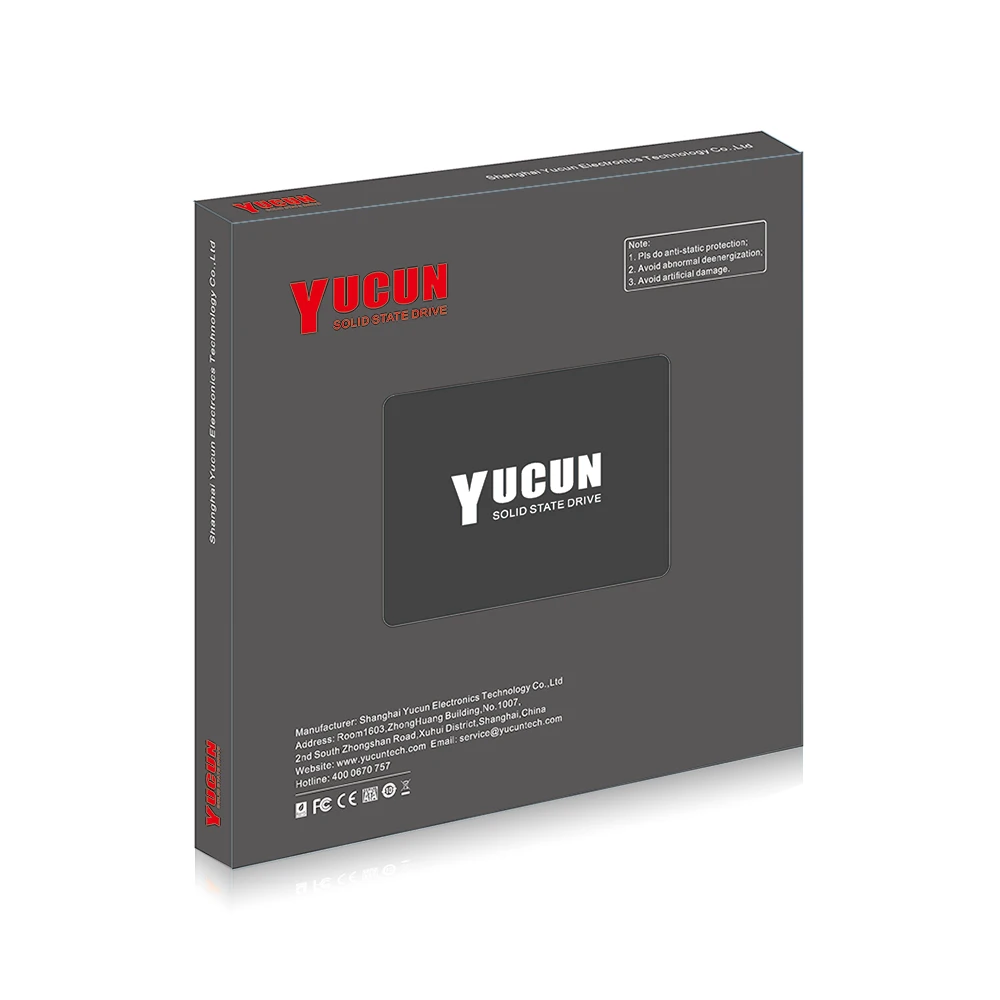 YUCUN SATAIII SSD 16 ГБ 32 60 120 240 480 Внутренний твердотельный накопитель 2 5 дюйма HDD жесткий