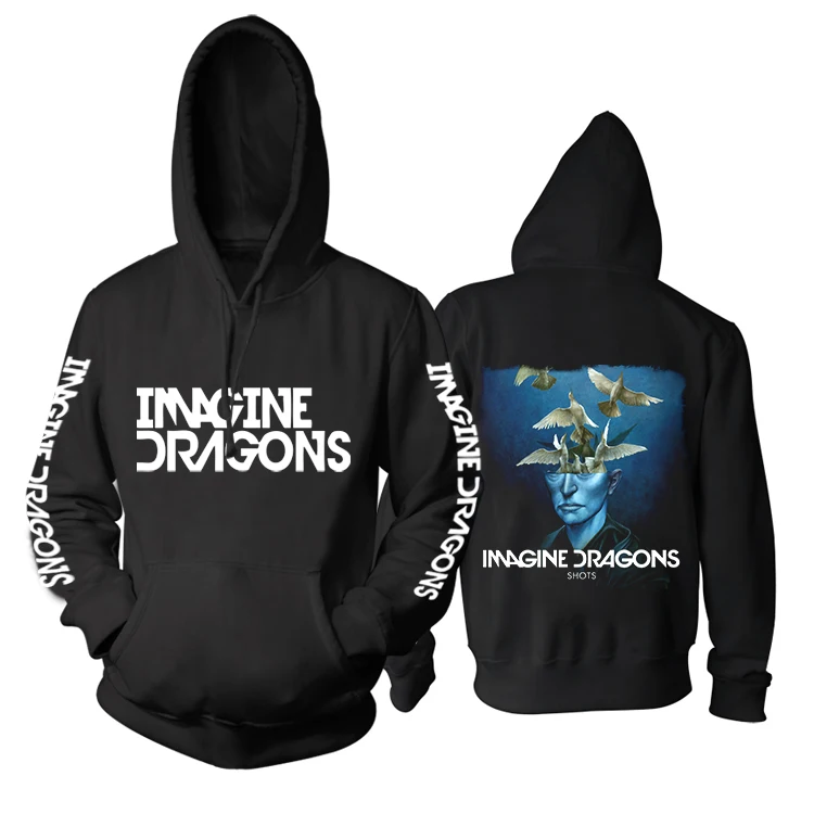 20 дизайнов Imagine Dragon 3D рок хлопковые Толстовки брендовая куртка в виде ракушки Панк Металл sudadera pollover Толстовка флисовая верхняя одежда - Цвет: 11