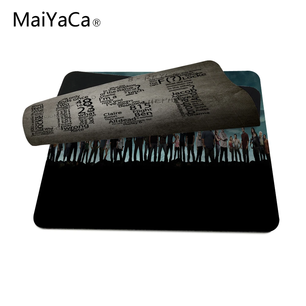 MaiYaCa Lost ТВ серии Dharma новые коврики для мыши размеры 18x22 см и 25x29 см