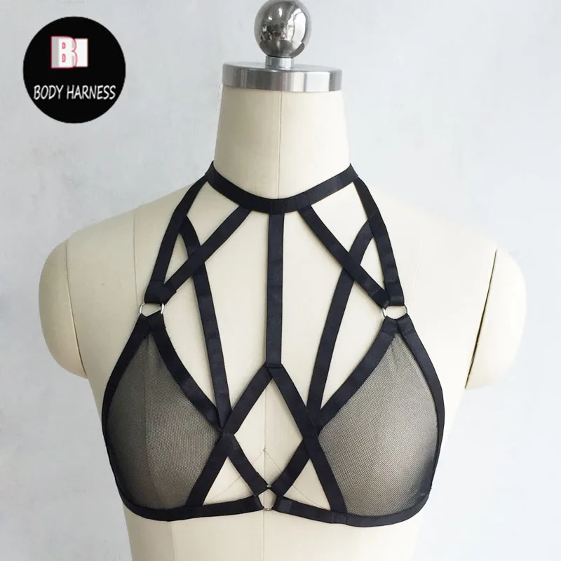 Черный Шифоновый женский топ на бретельках обтягивающее сексуальное нижнее
