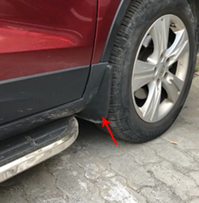 

4pcs for FAW BESTURN X40 X80 B30 B50 B70 car mudguard