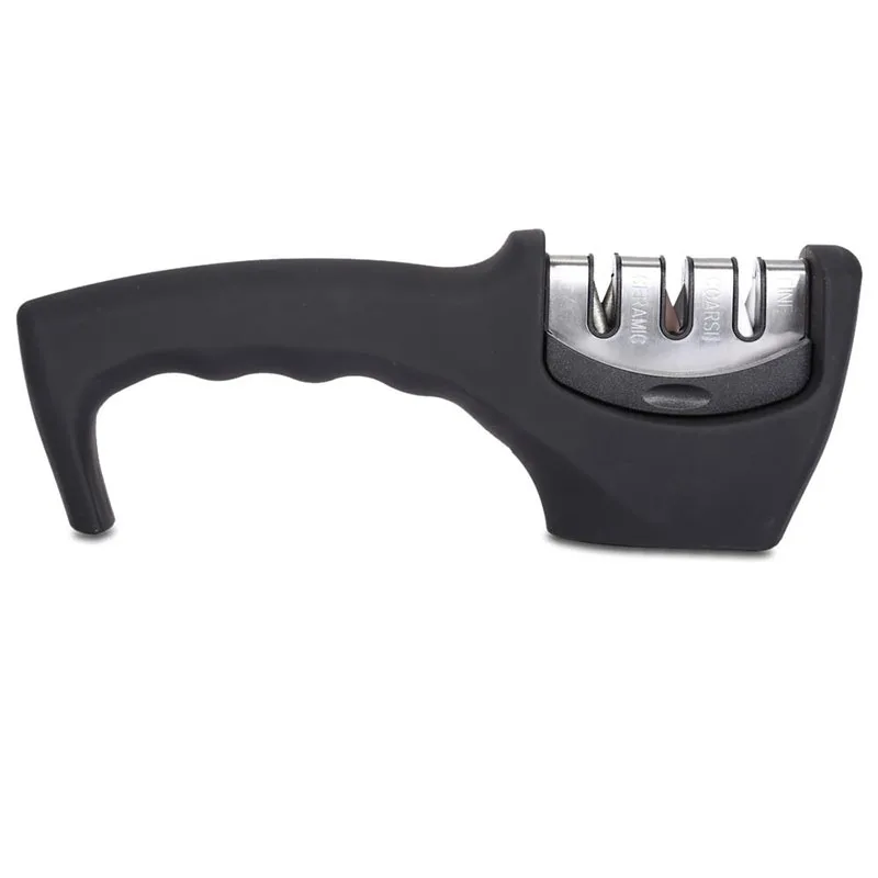 3 этапа профессиональная точилка для ножей инструмент заточки кухонных камень