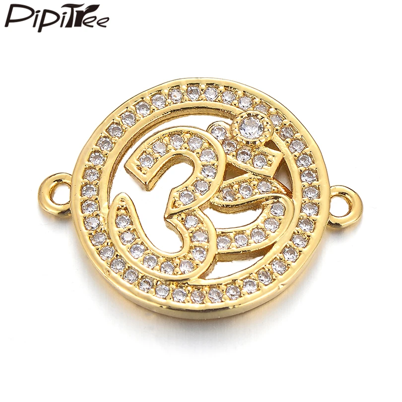 Pipitree буддийские подвески для йоги AUM OM изготовления ювелирных украшений