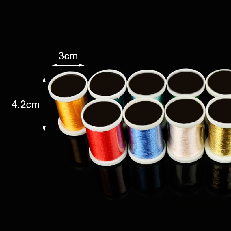 Набор катушек для швейной машинки набор швейных нитей 40 цветов в коробке|Нитки