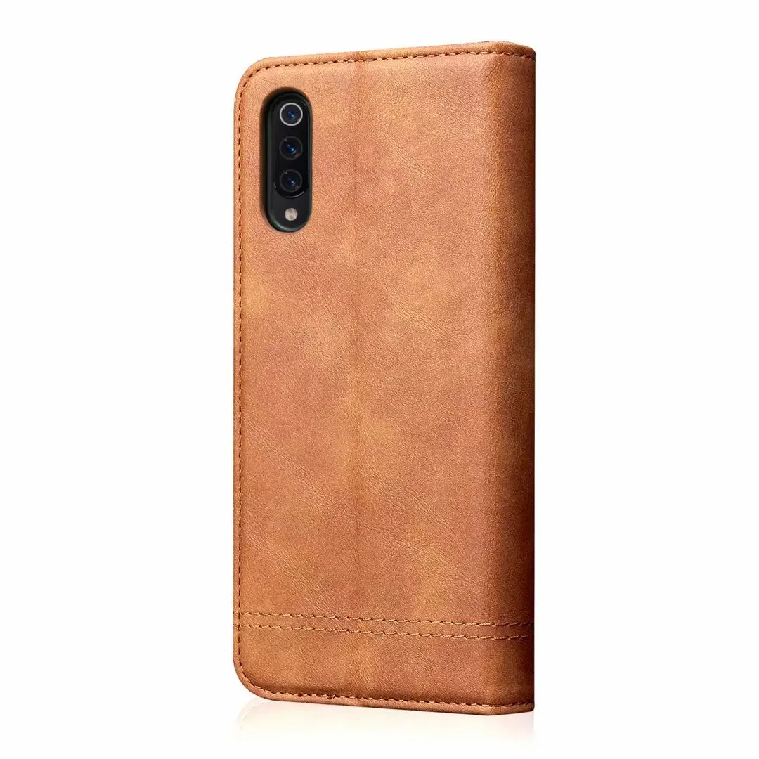 Винтажный кожаный флип-чехол для Xiaomi Mi 9 9T 9tpro чехол-кошелек роскошный Магнитный чехол-книжка с подставкой для карт Повседневный чехол для телефона
