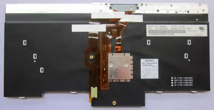 Новая Оригинальная английская клавиатура с подсветкой для Thinkpad T530 T530i W530 T430 T430i