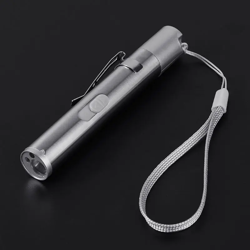 3 в 1 Кот Chaser USB зарядка Pflichtige Забавные игрушки-тренинги Серебряный интерактивный светодиодный светильник ручка Указатель флэш-светильник для поддельного обнаружения