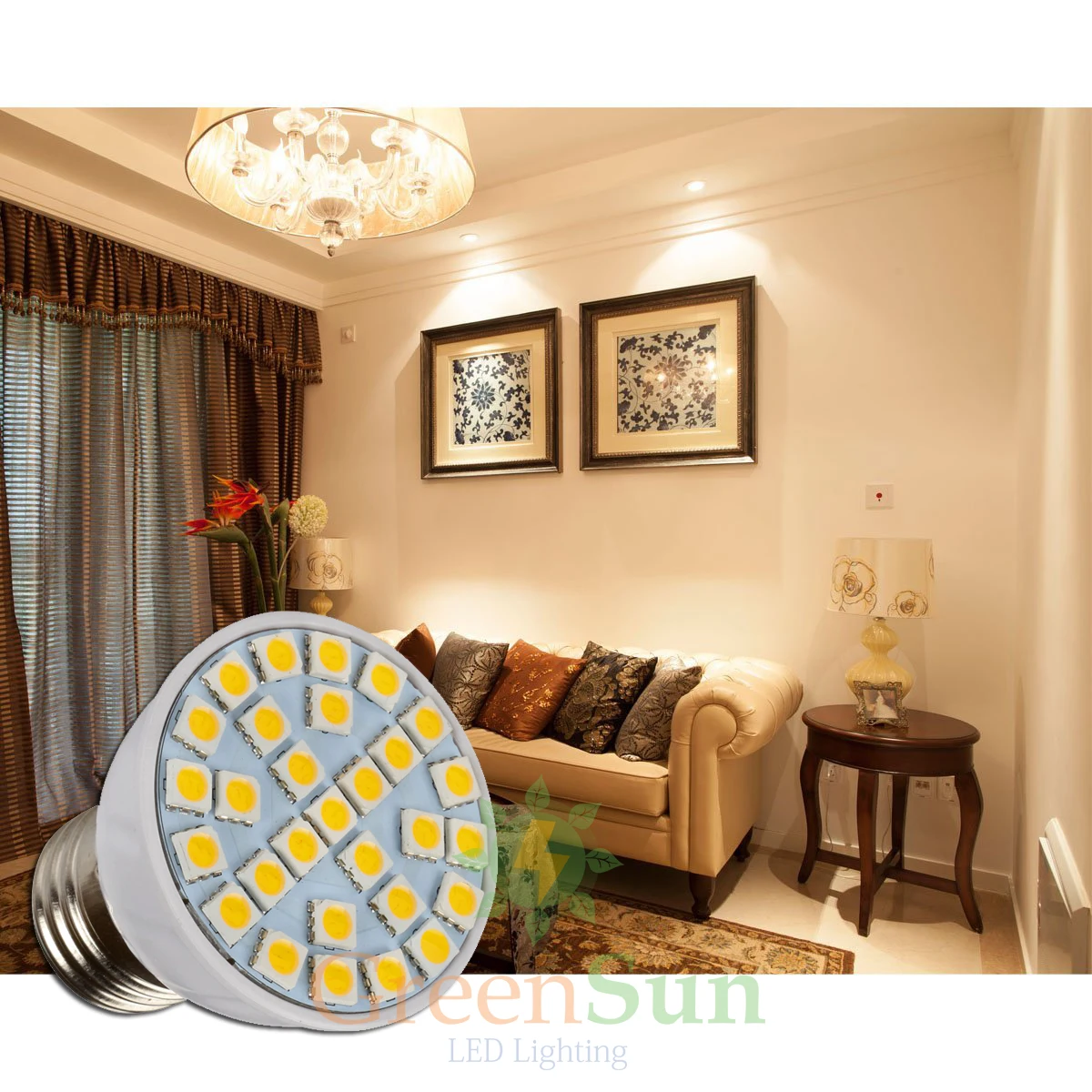 220V 110V MR16/GU10/E27 3/4/5 Вт 5050SMD Светодиодный прожектор Точечный светильник LED лампа