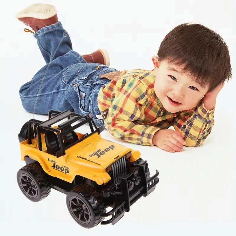 1:24 Дрифт скорость радио дистанционное управление RC Jeep внедорожный автомобиль+ фара