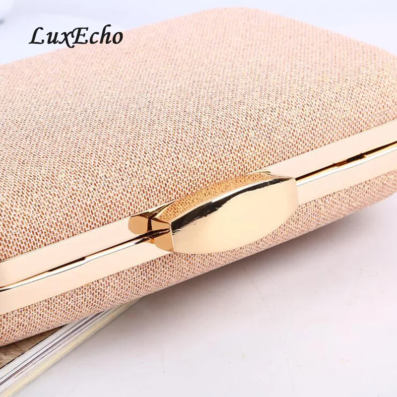 Сумка LuxEcho женская на плечо из розового золота с одной цепочкой|chain bag|fashion shoulder