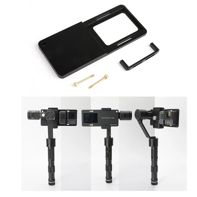 Адаптер для GoPro Hero 5/4/3/3 + Xiaoyi 4K zhiyun smooth 4 Mount DJI osmo Mobile Zhiyun Smooth Q аксессуары