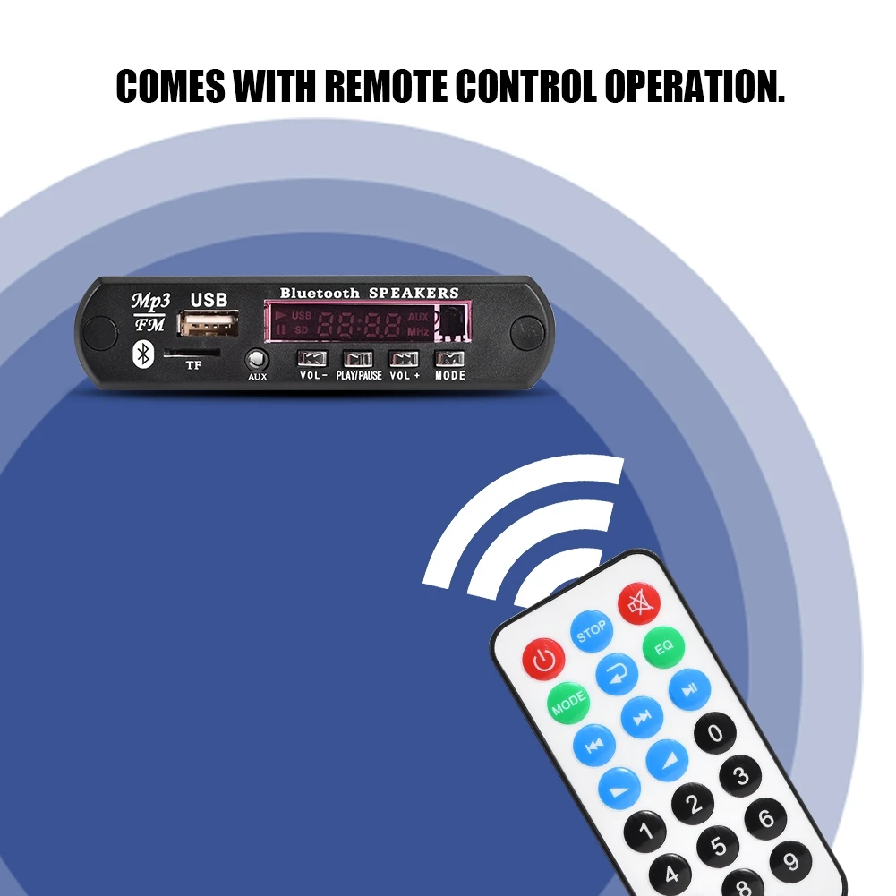MP3 WMA декодер плата аудио беспроводной BT модуль декодеры USB TF FM громкой связи с