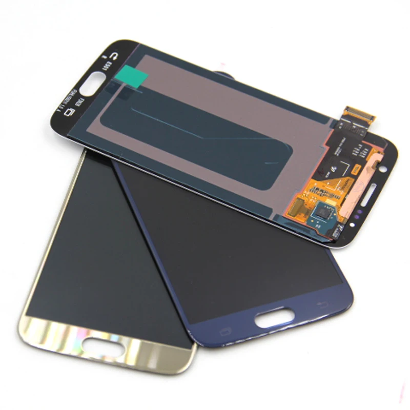 Для samsung Galaxy S6 lcd G920 SM G920F ЖК дисплей сенсорный экран дигитайзер в сборе для