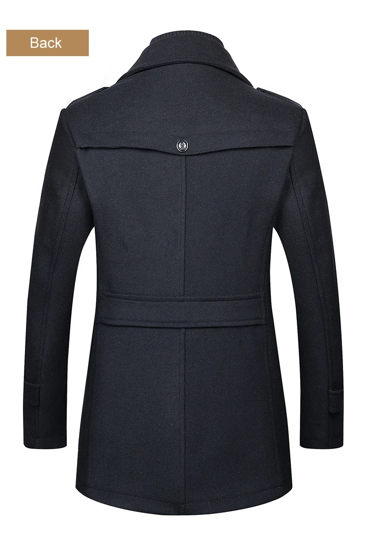 Новинка года; зимнее повседневное плотное Manteau D'hiver Hommes