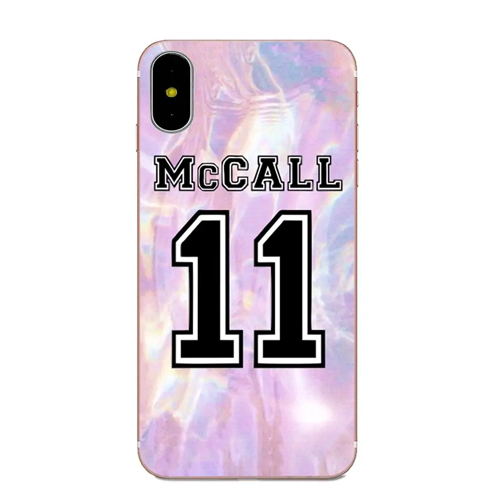 Новый черный чехол для телефона Teen Wolf 24 14 11 Number Samsung Galaxy Note 5 8 9 S3 S4 S5 S6 S7 S8 S9 S10 mini Edge