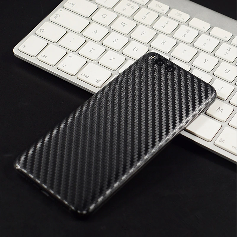 Новинка защитная 3D пленка из углеродного волокна наклейка на заднюю панель