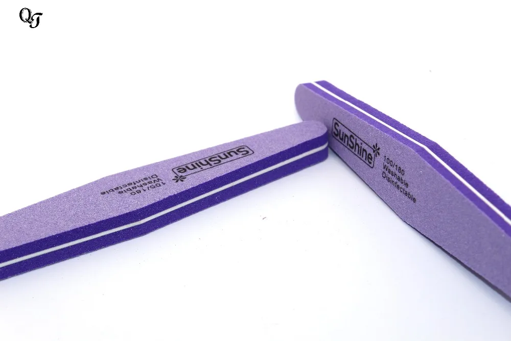 Новый оранжевый и черный дизайн ногтей маникюр шлифовальная наждачная бумага