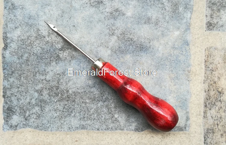 Конус с деревянной ручкой Cucurbit DIY ручная дрель крюком деревянная обувь ручка