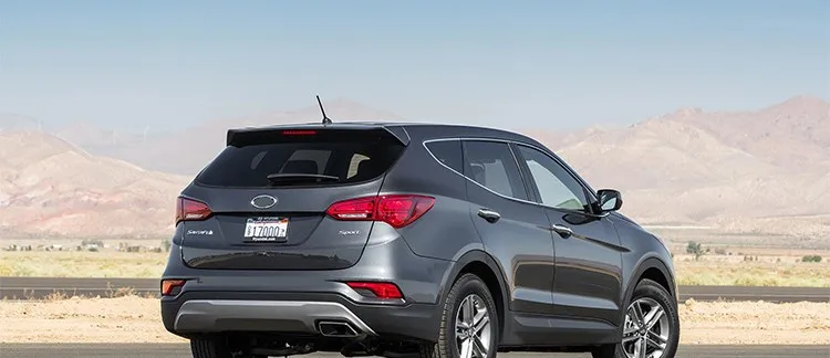 Автомобильный Стайлинг Стоп задний светильник для hyundai Santa fe IX45 Mobis светодиодный задний светильник s задний фонарь DRL+ тормоз+ Парк+ сигнальный светильник s