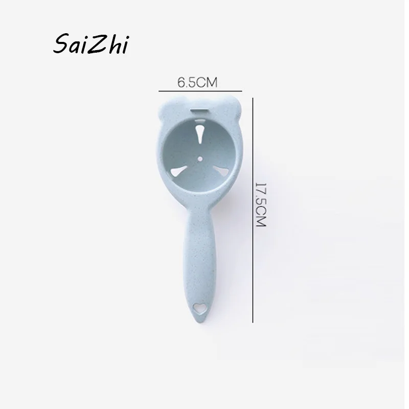 Милый медведь пластиковые яйца разделитель белый отделение желтка дома Кухня