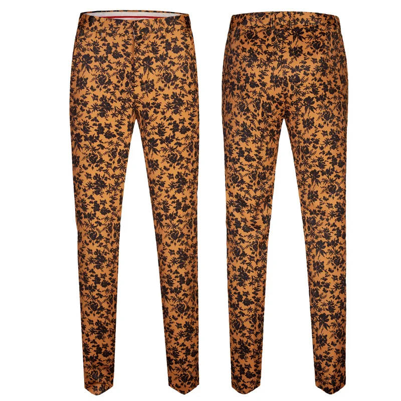 YUNCLOS новые модные мужские костюмы облегающие для вечеринок 2 предмета куртка и