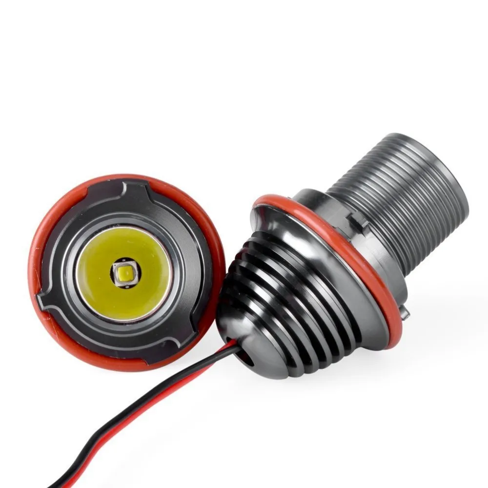 1 пара белый CREE XM L2 чипы светодиодный ошибок угол глаза гало кольца маркер