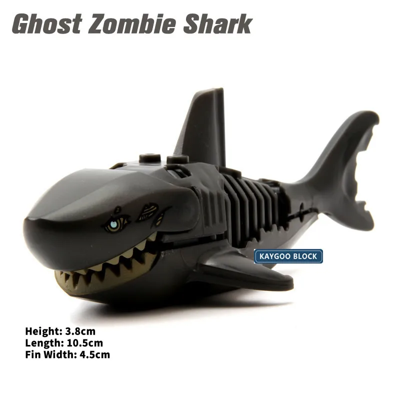 Звездные Пираты Shark Jack Sparrow Карибские игрушки Ghost Zombie Cpmpatible с LEGOINGS детские фигурки