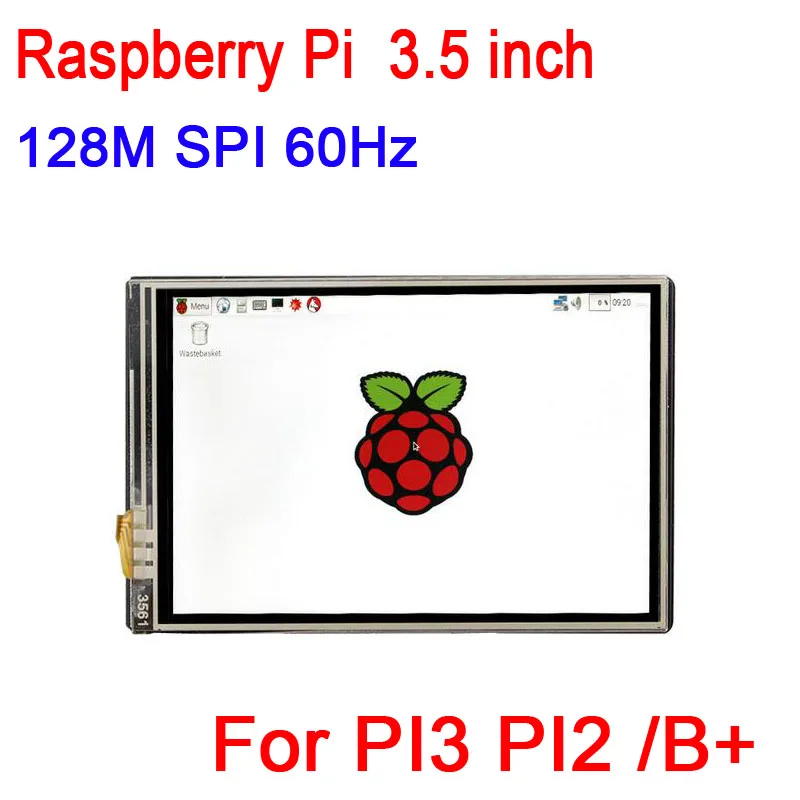 

Raspberry Pi 3.5 inch TFT LCD Touch Screen Module 128M SPI 60Hz RGB Display Module for PI 2 3 PI3 PI2 /B+ B A zero W