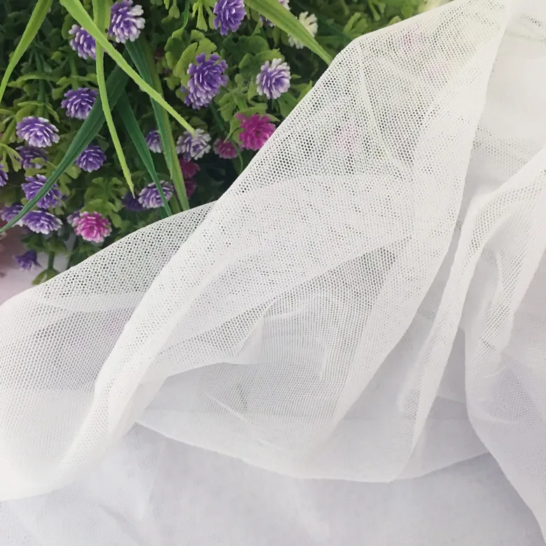 Spandex 8 Colors Skin nude, Pink, Royal blue, Navy, Wine, Black, Off white, Pure white stretch tulle mesh fabric 2 yards