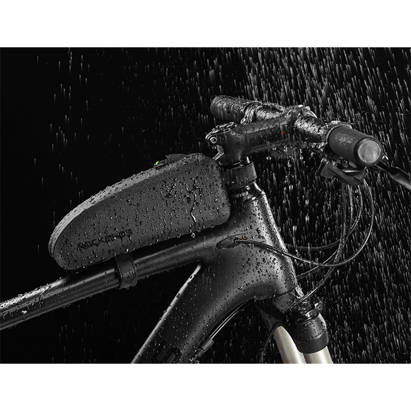 ROCKBROS Велосипедная сумка рамка Передняя трубка Водонепроницаемый Велоспорт