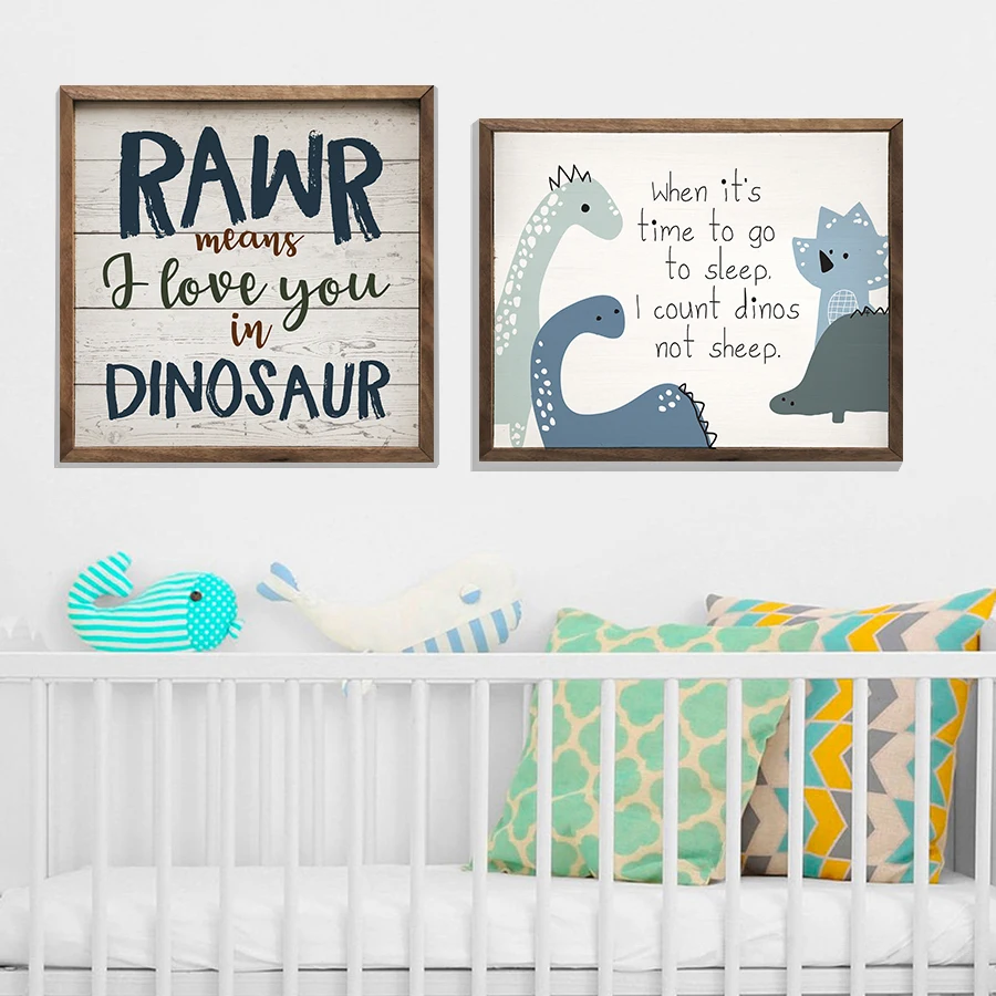 Мультяшные картины для украшения детской комнаты плакаты семейные принты