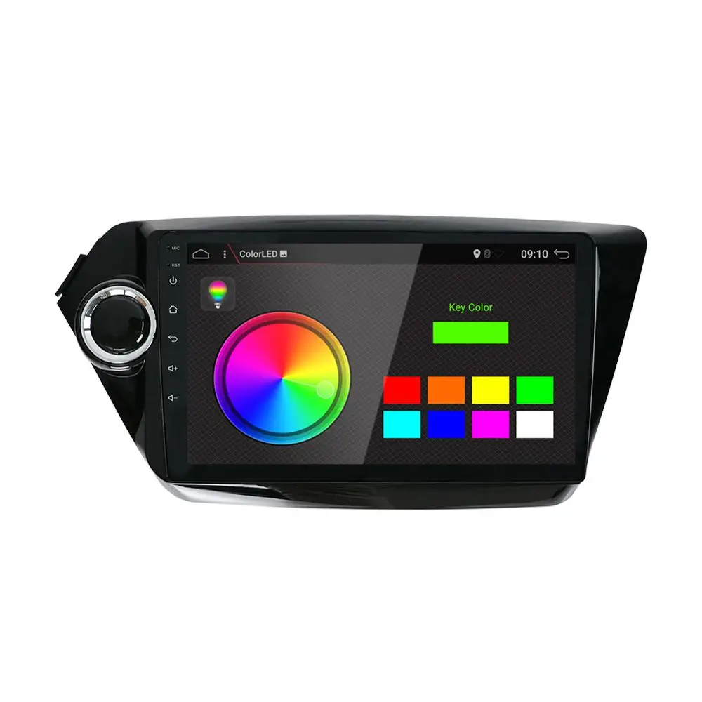 Автомобильный dvd плеер Bosion android 9 0 gps навигация для Kia k2 RIO 2010 2011 2012 2013 2014 2015 Стерео px6