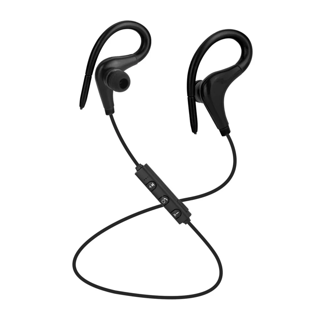 Беспроводные музыкальные bluetooth-наушники BT-01 спортивные наушники для бега мини наушники с микрофоном для iPhone 8X7 Xiaomi samsung s6 s8 plus - Цвет: BT01 black